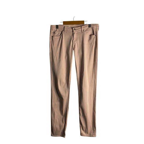 Adriano Goldschmied Women's Pink The Stilt Cigarette Leg Jean - Picture 1 of 10